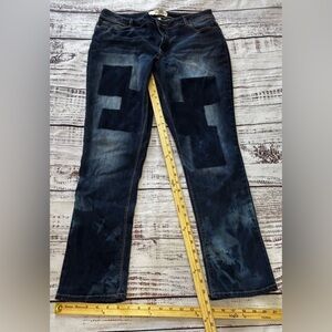 Women’s Cato Bleached Look Contemporary Denim Jeans